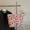 Bolso Tote de Verano de Gran Capacidad de Alta Gama para Viajes Diarios para Mujer 2026 Nuevo Lindo Bolso de Hombro de Cuero Estampado