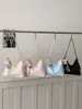 Bolso de Hombro Simple Estilo Coreano Nuevo 2026 para Mujer, Bolso Tote Versátil de Gran Capacidad con Lindo Colgante de Oso, Moderno para el Trabajo