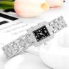 Reloj de pulsera de acero de alta gama para mujer, tendencia de moda, personalizado, coreano, impreso, esfera pequeña, reloj de mujer, explosiones de comercio exterior