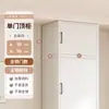 Armario de uso doméstico con puertas, armario de almacenamiento a prueba de polvo, armario simple para dormitorio, armario de almacenamiento para apartamentos de alquiler, armario tipo vestidor