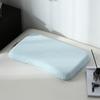 Selección estricta de almohadas de látex para bebés, almohadas con forma antisesgo para bebés, fundas de almohada de algodón, almohadas de látex 44*27