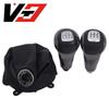 Adecuado para Honda Civic DXEXLX06-11 coche palanca de cambios de mano palanca de cambios cabeza de cambio funda antipolvo accesorios