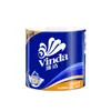 Papel Higiénico Vinda 4 Capas Engrosado 140g 27 Rollos Papel Sanitario Sin Aroma Rollo de Papel Higiénico Paquete Económico para el Hogar