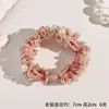 Diadema de Perlas de Satén Francesa para Mujer 2025 Nueva Diadema de Alta Elasticidad Goma para el Cabello Cuerda para el Cabello Tocado