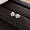 Brincos de Letra com Zircônia e Pérola Agulha de Prata, Elegantes e Versáteis, Brincos Estilo Chanel, Brincos da Moda de Luxo Leve de Alta Qualidade Atacado