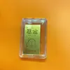 Shuibei Princesa Dorada Atrae Riqueza Oro Puro 999 Tesoro de Riqueza Papel Dinero Atracción Lámina de Oro Regalo