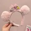 Diadema de Felpa Linda Otoño Invierno para Niños Dulce Dibujo Animado Domador de Cabello Diadema Estilo Coreano Exquisito Pasador para el Cabello Goma para el Cabello Accesorios para el Cabello