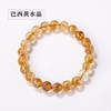 Pulseira de contas de cristal natural 8mm transfronteiriça para homens e mulheres pulseira elástica pulseira de ametista citrino atacado