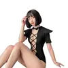 Sessão de Fotos de Influenciadora de Lingerie Sexy Roupa Sexy de Secretária Paixão com Recortes Uniforme de Empregada Doméstica