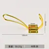 Novo Gancho de Roupa Estilo Chinês Antigo, Gancho de Armário, Gancho Bronze Antigo, Gancho de Arame de Ferro para Decoração de Casa
