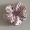 Diademas de almohada personalizadas del fabricante~ Scrunchies de algodón de burbuja satinado francés que no dañan el cabello, tela cómoda y muy elástica
