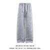 Nuevos Pantalones Casuales Bordados Estilo Old Money de Otoño para Hombre Pantalones de Chándal Pantalones Rectos Ligeramente Elásticos Pantalones Scimitar Pantalones Largos Pantalones Trendy para Hombre