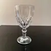 Taza de Vidrio Retro Escandinava Europea Copa de Vino Tinto Copa de Vino Juego de Vino de Exportación Taza Pequeña Grabada Estilo Retro Vino Pequeño
