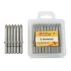 Ponta de chave de fenda elétrica de grau industrial (cruz de 6cm) cabeça de chave de fenda elétrica magnética forte super dura cabeça de chave de fenda tipo estrela material parafuso à prova de ferrugem