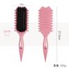 Amazon Peine para Peinar Cabello Rizado Peine de Peluquería Peine de Estilismo Peine con Cojín de Aire de Cerdas de Jabalí Peine para Rizar Peine de Masaje Peine Meridiano Peine con Cojín de Aire