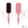 Peine de Aire con Cerdas de Jabalí Nuevo Transfronterizo Peine de Bolsa de Aire para Cabello Rizado Rebotante Peine de Estilismo para Definición de Rizo Salón de Belleza Hogar Peine Rebotante
