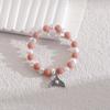 Pulsera Luminosa Original de Perlas para Niña Estilo Bosque, El Principio del Verano Ya Está Aquí~ Llena de Vibras Veraniegas, Piedra Luminosa Exquisita y Versátil
