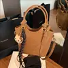 Bolso de Moda Trendy Bolso Cubo Bolso de Mujer 2025 Invierno Nuevo Versátil de Moda Bolso Cruzado Bolso de Hombro Casual
