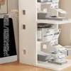Soporte para Impresora de Recibos de Mensajería Pequeña de Escritorio, Estante de Almacenamiento de Papel Térmico con Código de Barras para Oficina, Soporte de Almacenamiento Multicapa