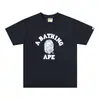 Modelo nuevo 2026, 230 gramos, versión auténtica de la marca de moda PE, nueva camiseta de manga corta de verano, estilo unisex para pareja, corte holgado