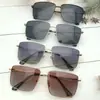 Nuevas Gafas de Sol Polarizadas de Alta Gama al por Mayor para Hombres y Mujeres, Gafas de Sol a la Moda, Gafas de Sol Cuadradas con Doble Puente Retro Transfronterizas