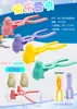 Cor Macaron Clip de Bola de Neve Misturado Equipamento para Brincar na Neve Brincar de Guerra de Bolas de Neve Brinquedos para Brincar na Neve Agitar Tom Mesmos Brinquedos Explosões