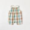 Ropa de verano para bebé niña lindo chaleco de bebé mameluco de tirantes de dos piezas mameluco de bebé