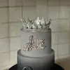 Nueva decoración de pastel de feliz cumpleaños de acrílico estilo ins transfronterizo, decoración de mesa de postres, adorno para pastel