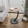 Mesa pequeña minimalista moderna mesa de café pequeña móvil mesa de noche para sala de estar dormitorio mini mesa de esquina estante de almacenamiento para el hogar