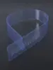 Camisa transparente de pvc tira de plástico para cuello de camisa tira de plástico falsa para cuello tira de cuello tira de cuello tira de plástico gruesa ajustable