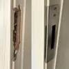 Cerradura de puerta dormitorio universal reparación de daños ranura de cerradura de puerta deflector alargamiento puerta borde de puerta marco de puerta guía de cerradura de puerta
