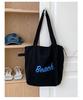 Bolso Grande de Lona Casual Coreano para Mujer 2026 Nuevo de Moda Verano Gran Capacidad Bolso de Hombro para el Trabajo Elegante Bolso Tote