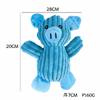 Método de Venta Directa de Fábrica Cubeta Molar Ventilación Entrenamiento Mono de Pana Cerdo Voz Múltiples Juguetes de Peluche para Perros