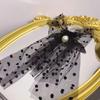 Corea del Sur Dongdaemun Encaje Nuevo Encaje Lazo Cinta Cuerda de Lazo Perla Anillo para el Cabello Diadema Boutique Accesorios para el Cabello