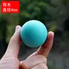 Juego de Gateball Bola Sólida de Madera de 7 cm Bola Redonda Grande Bloques de Construcción Juguete de Madera Pintado a Mano Adorno Artesanía