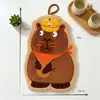 Toalha de mão Kapito fofa de desenho animado, absorvente e de secagem rápida, toalha de mão para cozinha, toalha de pendurar de desenho animado para banheiro infantil