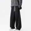 NASA SOBRE Pantalones casuales deportivos rectos holgados a rayas estilo americano para hombre, nuevos para primavera y otoño 2026