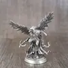 Metal de Cobre Ajedrez de Guerra Modelo de Dragón y Mazmorra Soldado Hecho a Mano Piezas de Ajedrez Adornos Tablero Sólido Juego de Mesa Adornos de Mesa