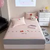 Juego de Tres Piezas de Alfombrilla Refrigerante Bordada con Dibujos Animados Clase A de Verano para Dormitorio de Verano, Sábana Ultra Refrigerante, Alfombrilla Refrigerante Suave, Alfombrilla Suave de Aire Acondicionado