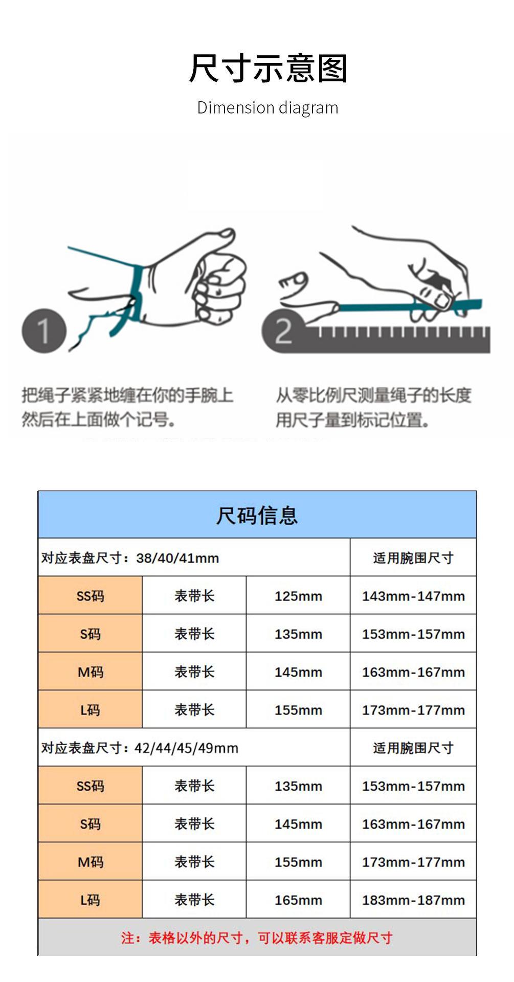 尺寸表格4.0
