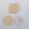 Proveedores de fabricantes Adhesivos de pecho desechables no tejidos Adhesivos de pecho anti-exposición para pezones desechables sujetador invisible
