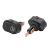 Interruptor para Lâmpada LED Asw-20D / 12V para Modificação de Carro, Interruptor Tipo Olho de Gato, Tipo Navio