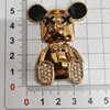 Nueva Funda de Teléfono Moderna de Oso Charms para Zapatos Crocs DIY Flor de Zapato 3D Desmontable Moda Accesorios