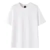 Camiseta Casual de Manga Corta Pesada 100% Algodón Color Sólido Hombro Caído Cuello Redondo Manga Corta Verano 2026 Transfronteriza 260g Venta al por Mayor