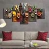 Moderno Minimalista Wulian Cozinha Tempero Pintura a Spray Criativo Sofá Parede de Fundo Pintura Decorativa Pintura Pendurada Pintura a Óleo