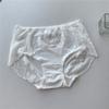 Comercio exterior talla grande ropa interior de seda de leche para damas encaje sin costuras 200 kg usable suministro en vivo una generación de venta al por mayor