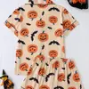 Cardigan Transfronteiriço Europeu e Americano de Seda Leite com Estampa Única Pijama Feminino, Shorts de Manga Curta, Roupa de Dormir Casual Respirável, Roupa para Relaxar