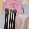 Ventas Directas de Fábrica Nuevo Pincel de Maquillaje Pincel de Doble Punta Pincel para Sombras de Ojos Sombras de Ojos Algodón Grande Precio Excelente Todo Negro Pincel Individual