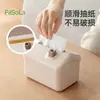 FaSoLa Caja de Pañuelos Decorativa de Dibujos Animados Linda Creativa Caja de Pañuelos Deslizante Sala de Estar Dormitorio Estantería Escritorio Caja para Servilletas