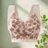 Peito Grande Mostrado Pequeno Sem Aro Roupa Íntima Push-up Anti-queda Sutiã Esportivo Plus Size Costas Bonitas Renda Sem Marcas Roupa Íntima